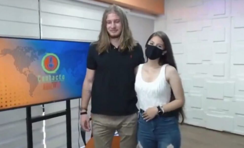 Gabriela Valderrama y Alexis Dessard en una relación amorosa