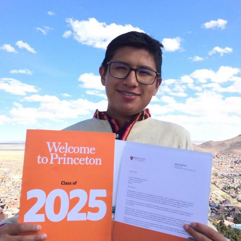 Beca en Universidad de Princeton para Gustavo Andre Blanco Quiroga
