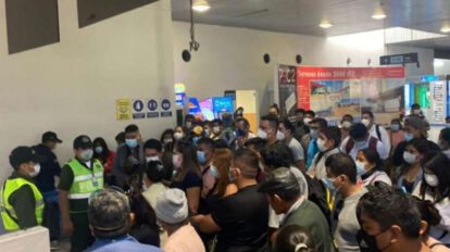 Protestas en aeropuertos por el paro de Aasana
