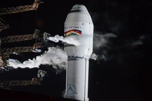 satélite Tupac Katari en órbita