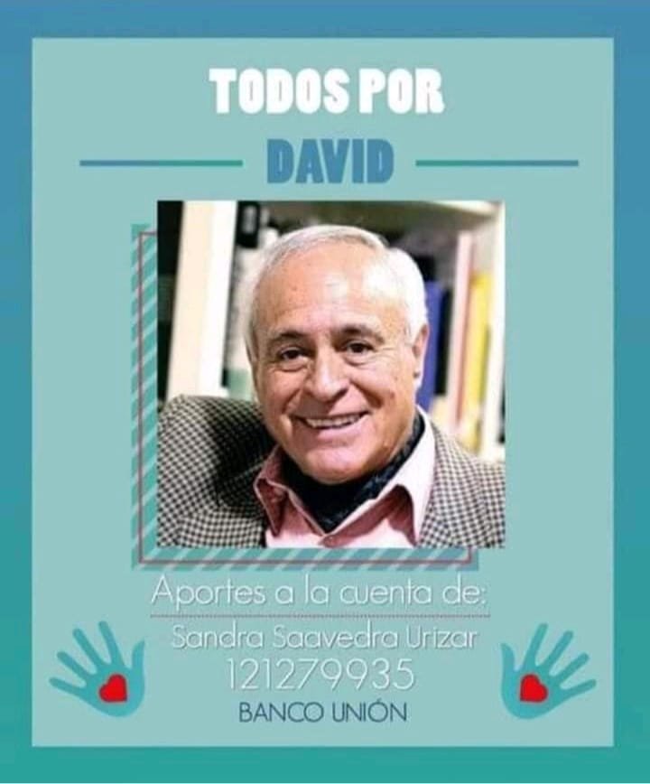 David Santalla necesita una donación para solventar su tratamiento de cáncer