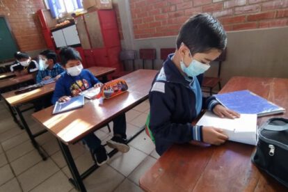 Contagios de Covid-19 en Tarija en estudiantes y maestros