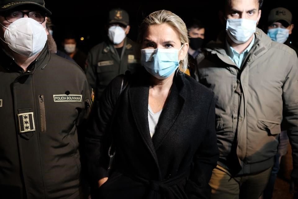 Jeanine Añez es aprehendida en el caso del presunto Golpe de Estado