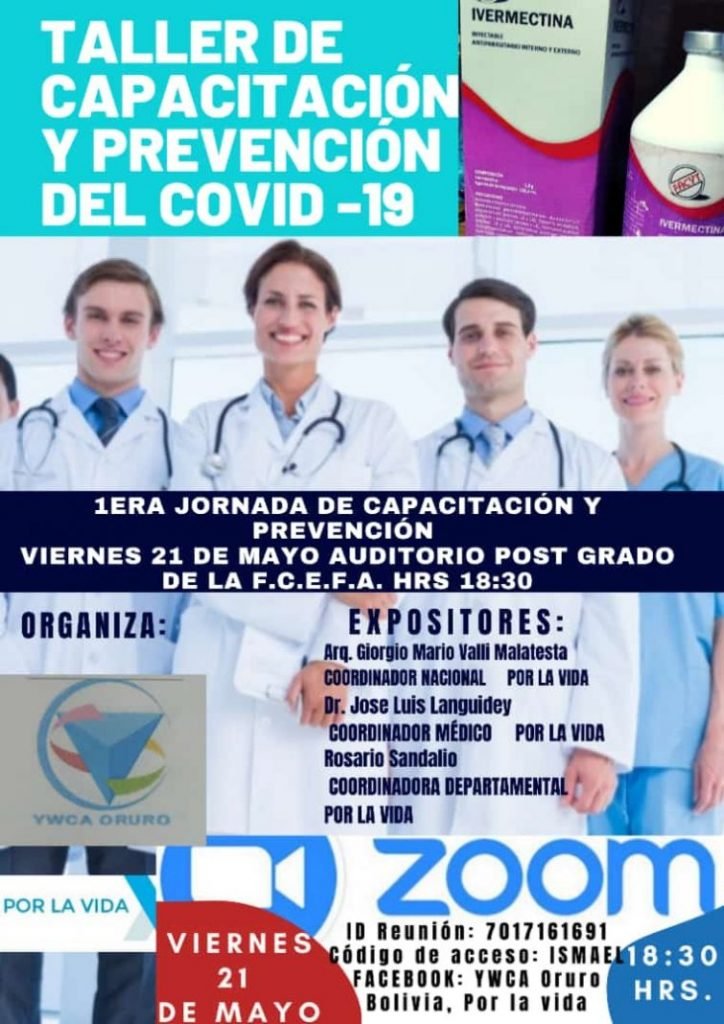 Capacitación y prevención del Covid-19 en Oruro