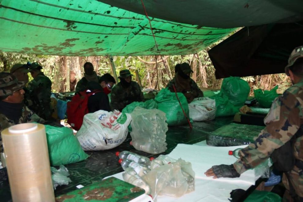 Laboratorio de cristalización de cocaína en Isiboro Sécure