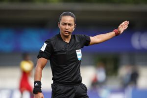 Cuaterna femenina arbitrará en la Copa Libertadores
