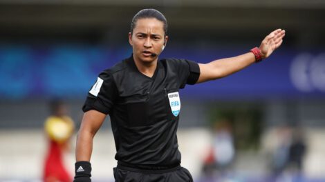 Cuaterna femenina arbitrará en la Copa Libertadores