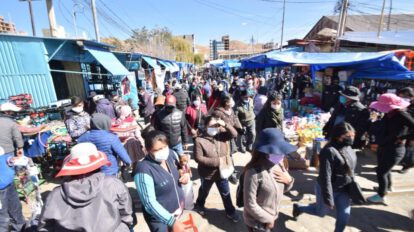 Contagios por Covid-19 en Oruro