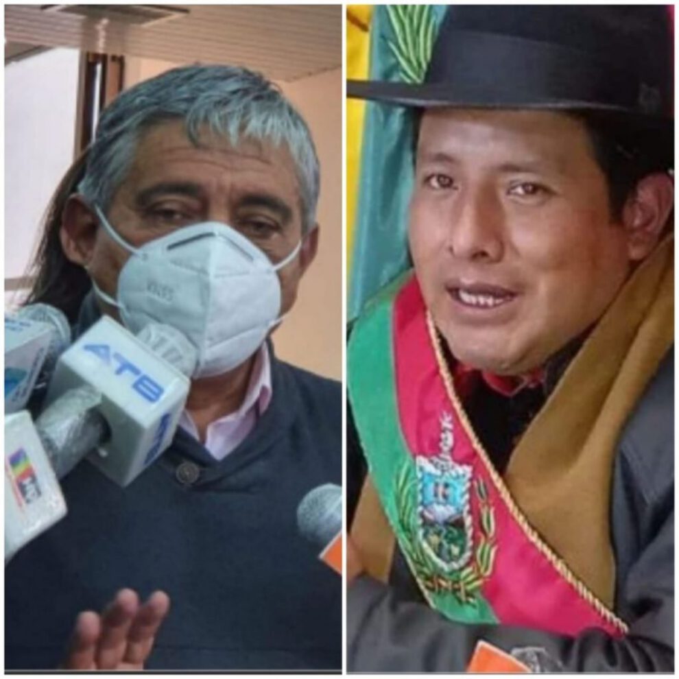 Reunión del COED con Iván Arias y Santos Quispe