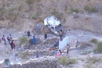 Accidente de tránsito en Norte de Potosí