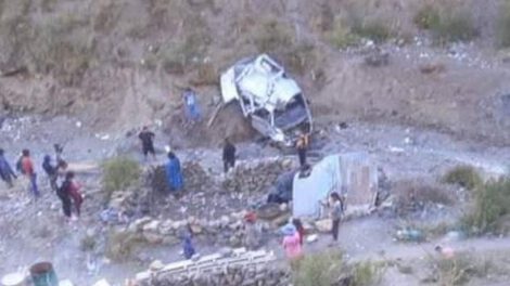 Accidente de tránsito en Norte de Potosí