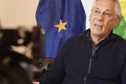 Eduardo Rodríguez Veltzé internado tras contagiarse de Covid-19