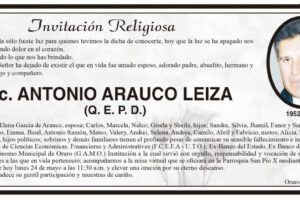 Lic. Antonio Arauco Leiza Q. E. P. D.