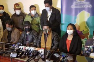 Santos Quispe autoriza cuarentena en La Paz