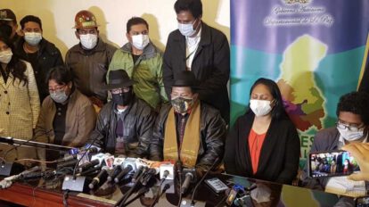 Santos Quispe autoriza cuarentena en La Paz