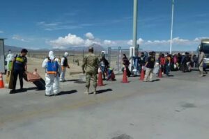 Presencia de extranjeros ilegales en fronteras cerradas