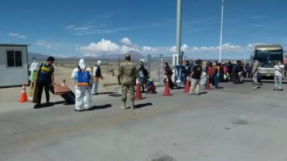 Presencia de extranjeros ilegales en fronteras cerradas