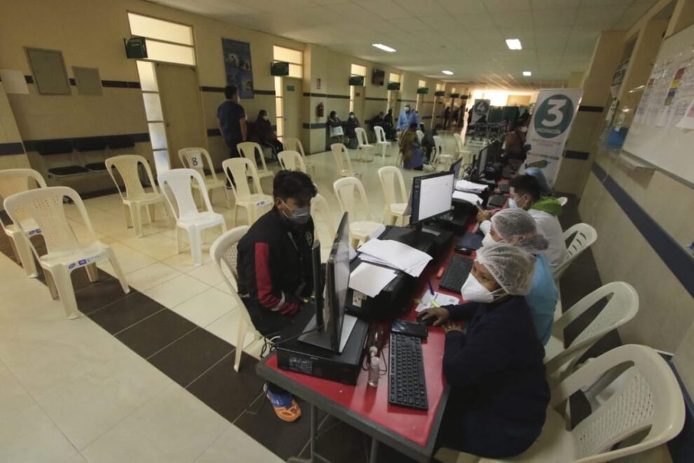 Vacunación contra el Covid-19 en Bolivia