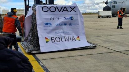 Vacunas Pfizer en Bolivia
