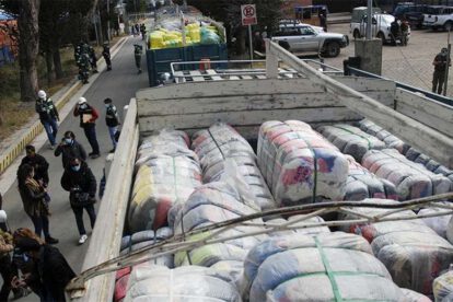 Devolución de mercadería incautada en El Alto