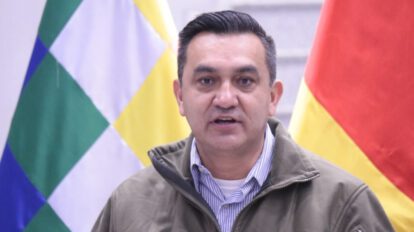 Añez no participó en el contrato de equipos antimotines