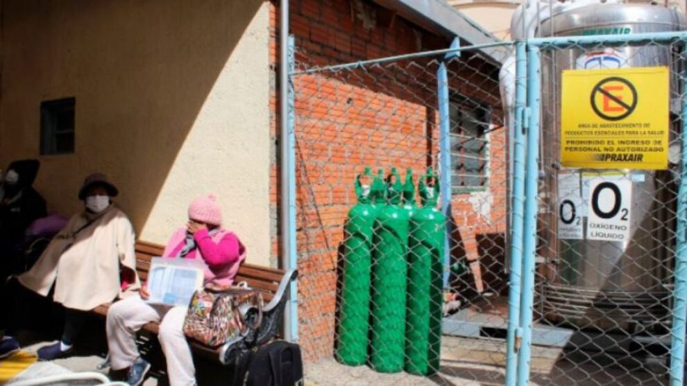 Escasez de oxígeno en Tarija durante la pandemia de Covid-19