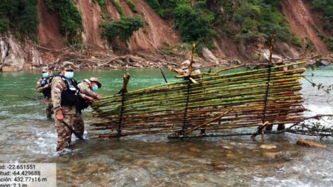 Pesca ilícita en Bermejo