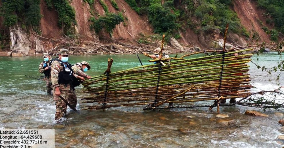 Pesca ilícita en Bermejo