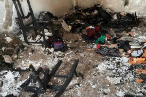 Incendio casa Gobernador Chuquisaca