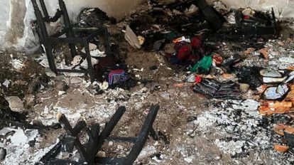 Incendio casa Gobernador Chuquisaca