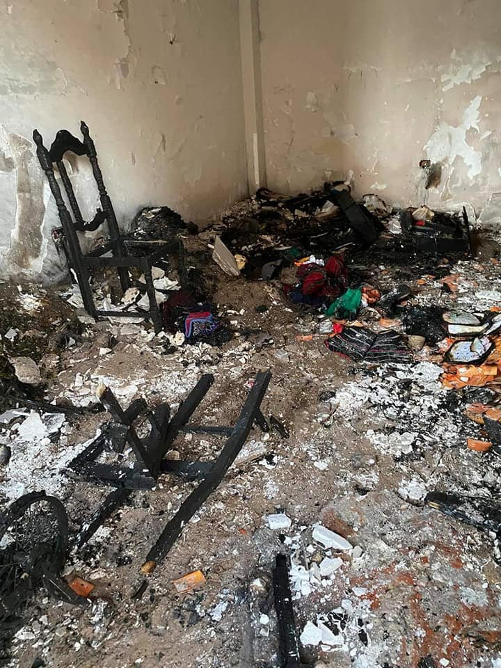 Incendio casa Gobernador Chuquisaca