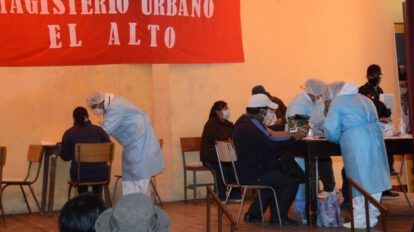 Vacunación Covid-19 en Bolivia