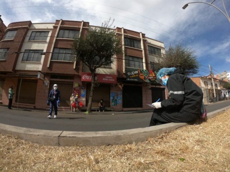 Crisis por oxígeno en Sucre durante jornada de megarrastrillaje