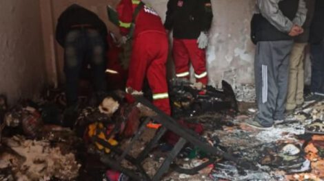 Incendio en casa del gobernador de Chuquisaca