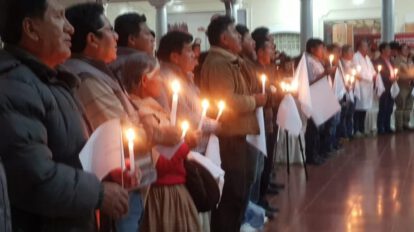 Paz para el país en la Eucaristía conmemorativa