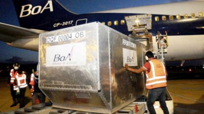 Vacunas de China para la campaña de inmunización masiva en Bolivia