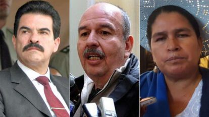 Juicios de responsabilidades aprobados para Manfred Reyes Villa, Arturo Murillo y Leonilda Zurita