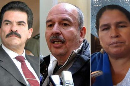 Juicios de responsabilidades aprobados para Manfred Reyes Villa, Arturo Murillo y Leonilda Zurita