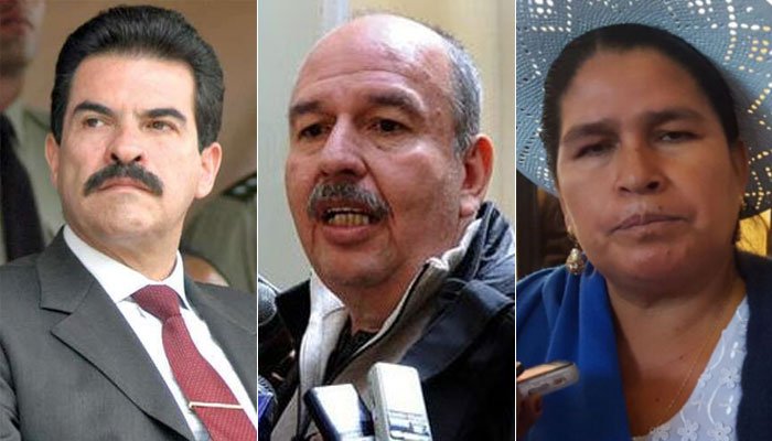 Juicios de responsabilidades aprobados para Manfred Reyes Villa, Arturo Murillo y Leonilda Zurita