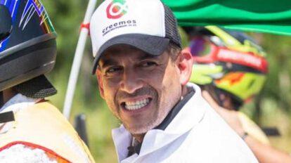 El gobernador de Santa Cruz, Fernando Camacho