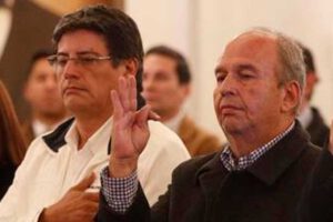Imagen referencial de Justiniano y Murillo cuando fueron posesionados en 2019