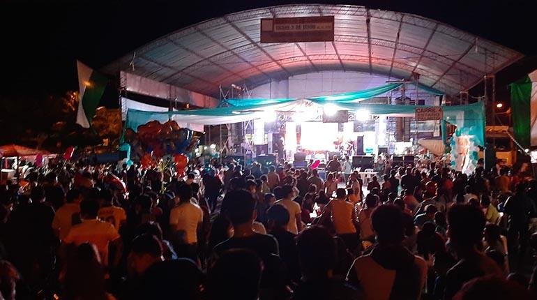 Transportistas en Chimoré festejan su aniversario
