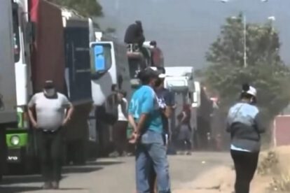 bloqueos en valles cruceños