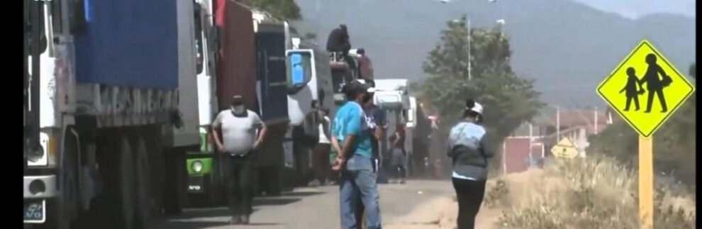bloqueos en valles cruceños