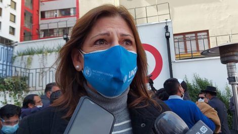 Bolivia eficiente en vacunas según Susana Sottoli de la ONU