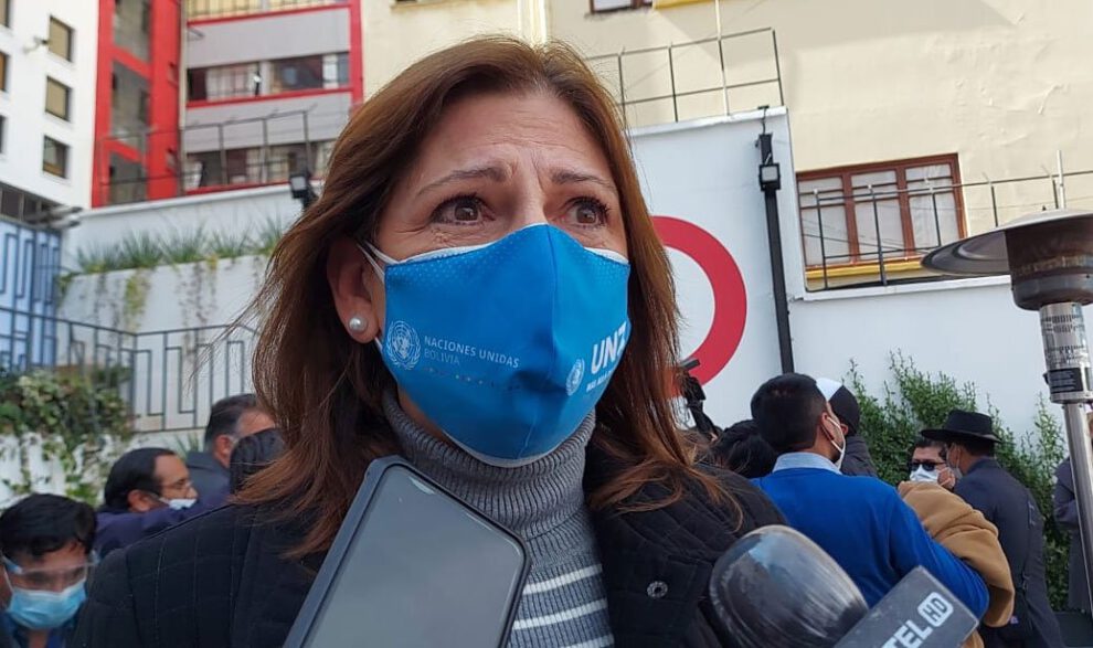 Bolivia eficiente en vacunas según Susana Sottoli de la ONU