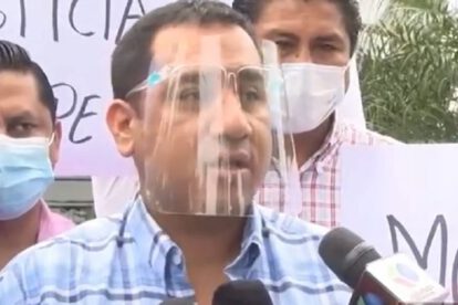 Denuncia de Alpacino Mojica contra Añez y Murillo