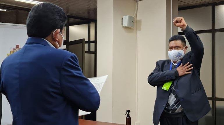 Sergio Choque nuevo gerente de Mi Teleférico