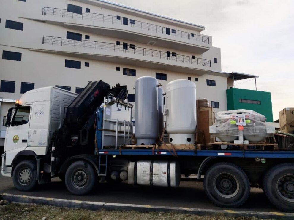 Planta de oxígeno adquirida por la Cervecería Boliviana Nacional