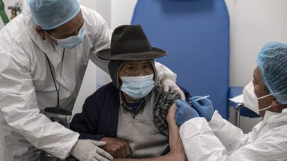 Vacunación contra el Covid-19 en Bolivia